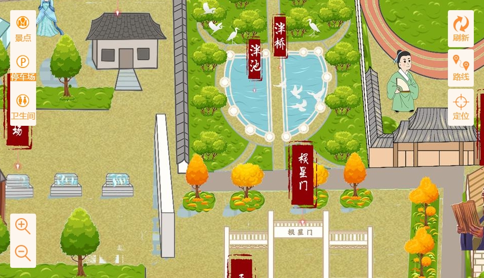 新疆手绘地图景区语音讲解导览系统：智慧景区建设的基石